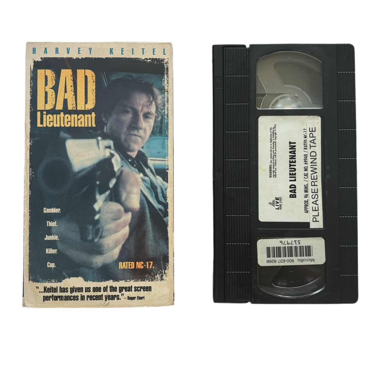 Bad Lieutenant VHS